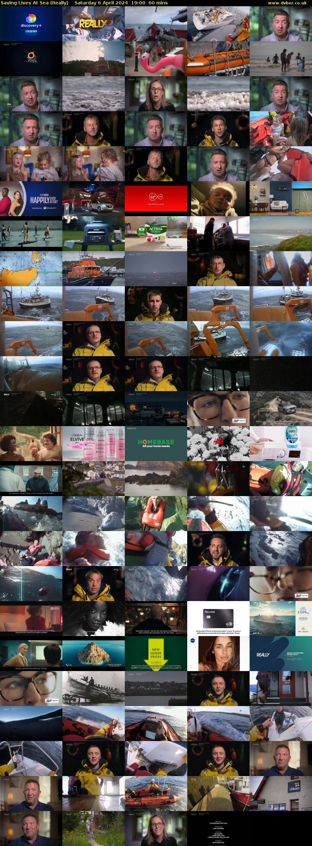 Saving Lives At Sea (Really) Saturday 6 April 2024 19:00 - 20:00