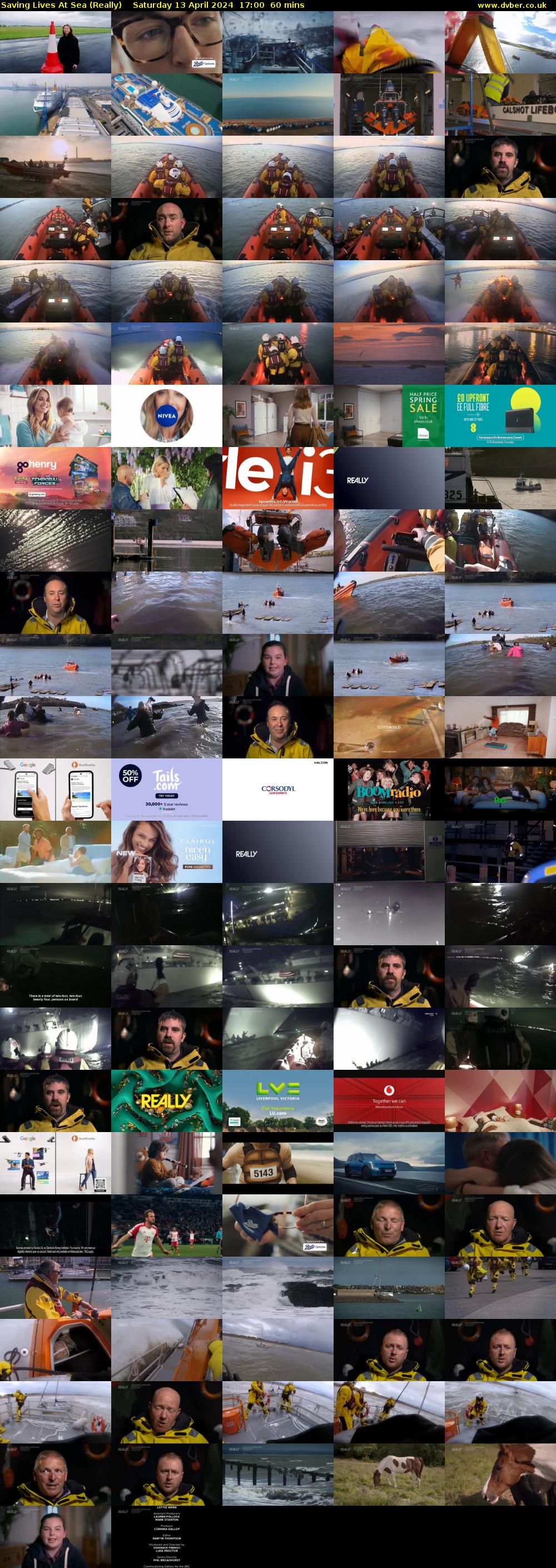 Saving Lives At Sea (Really) Saturday 13 April 2024 17:00 - 18:00
