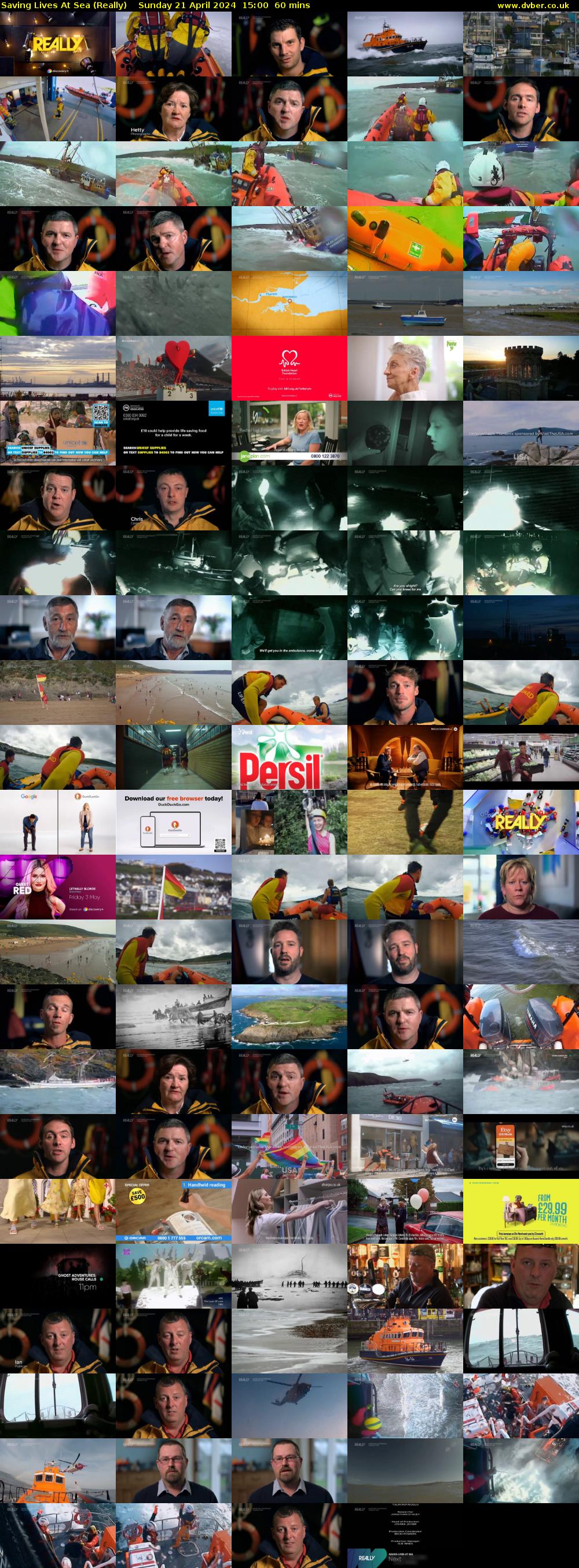 Saving Lives At Sea (Really) Sunday 21 April 2024 15:00 - 16:00