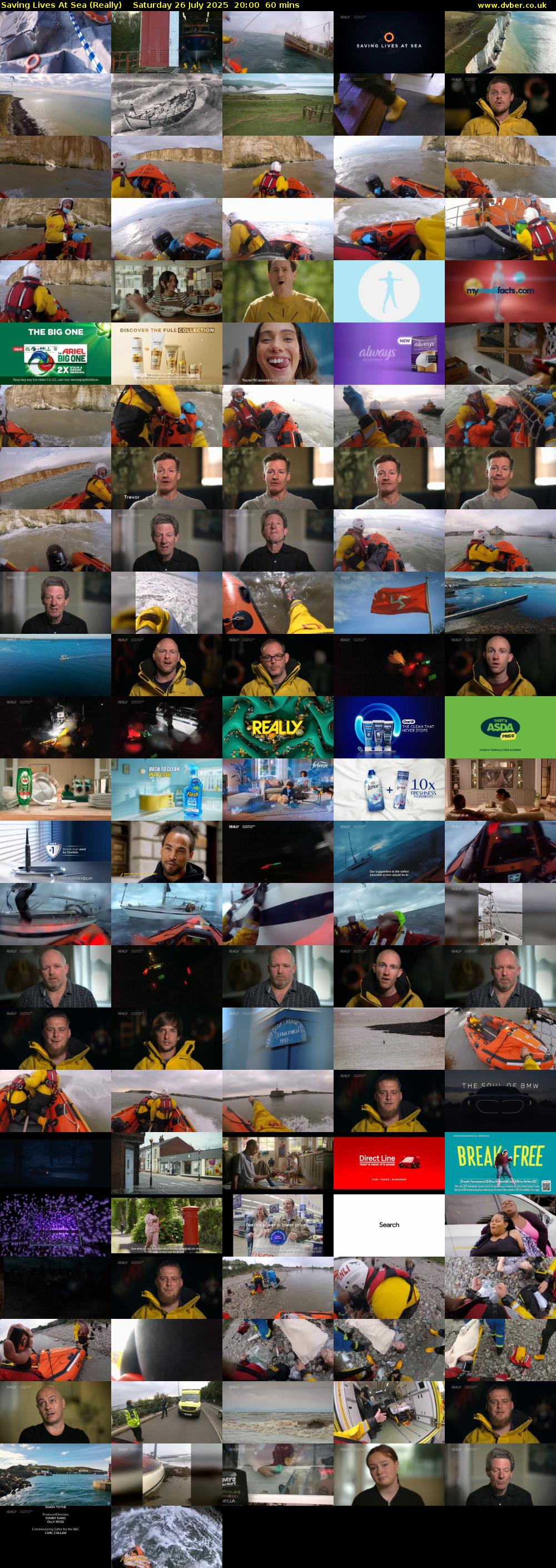 Saving Lives At Sea (Really) Saturday 26 July 2025 20:00 - 21:00