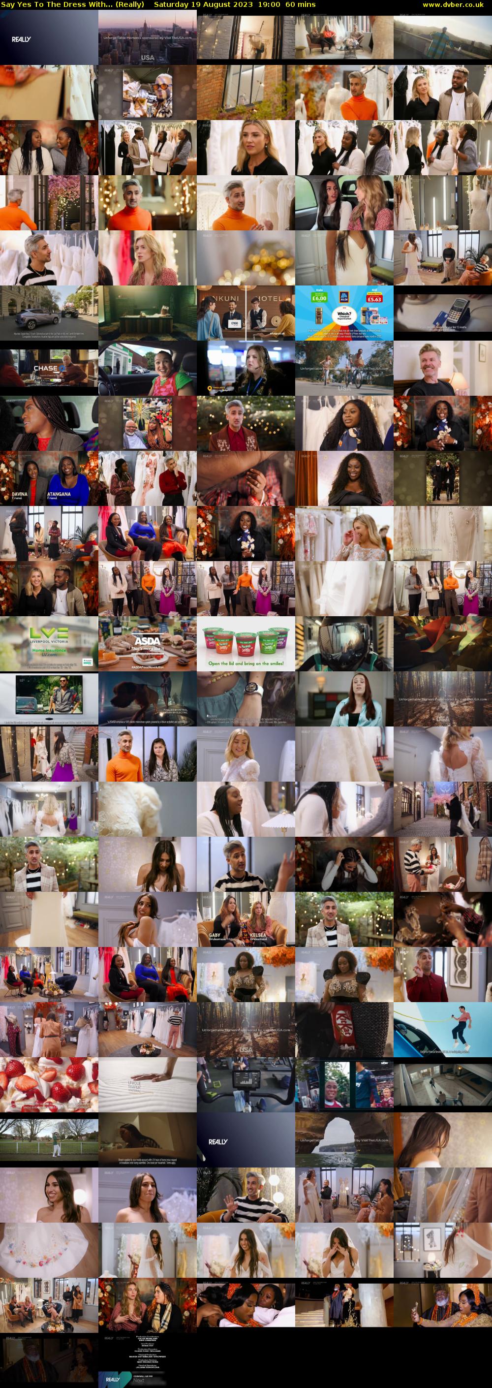 Say Yes To The Dress With... (Really) Saturday 19 August 2023 19:00 - 20:00