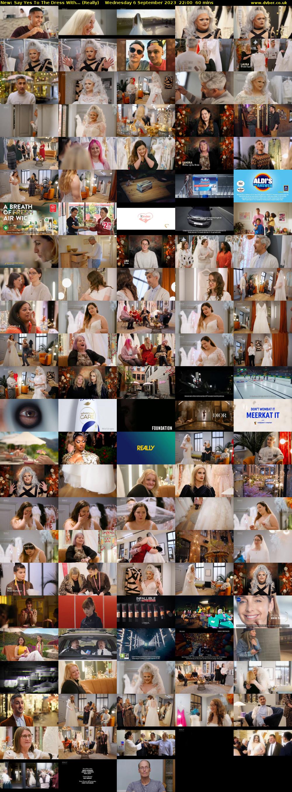 Say Yes To The Dress With... (Really) Wednesday 6 September 2023 22:00 - 23:00