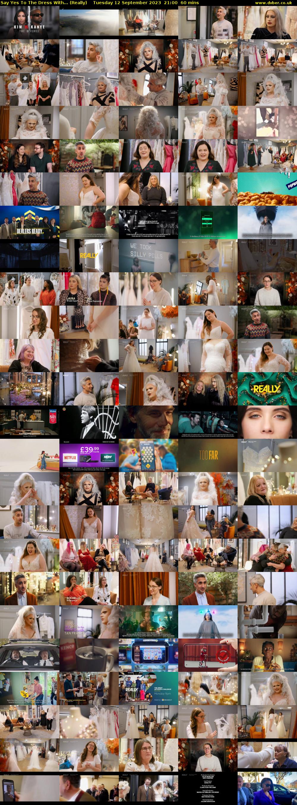 Say Yes To The Dress With... (Really) Tuesday 12 September 2023 21:00 - 22:00
