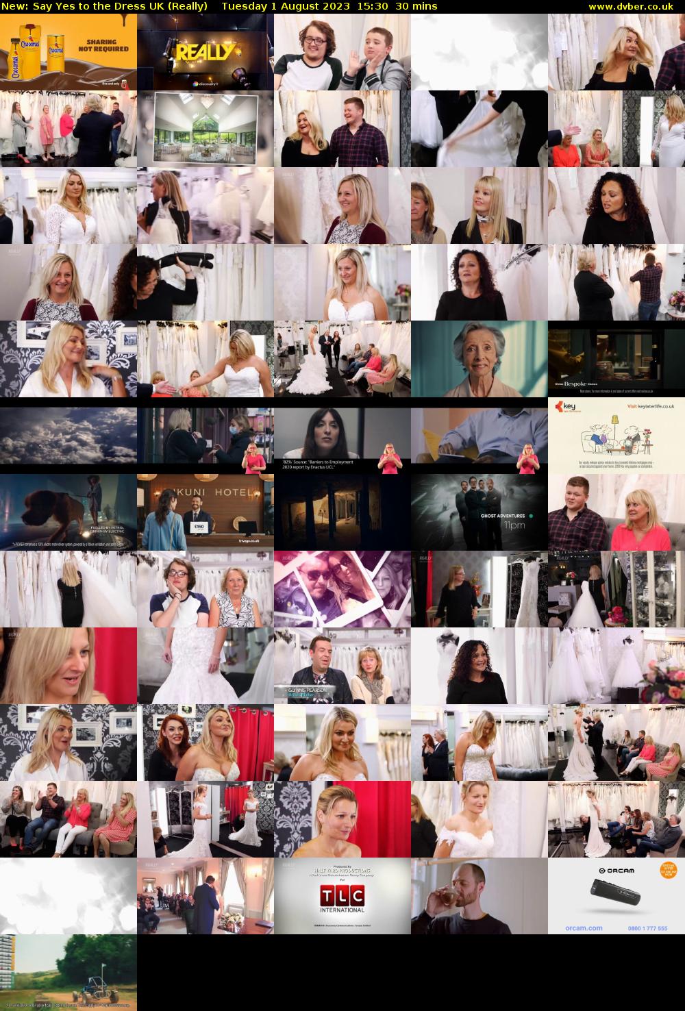 Say Yes to the Dress UK (Really) Tuesday 1 August 2023 15:30 - 16:00
