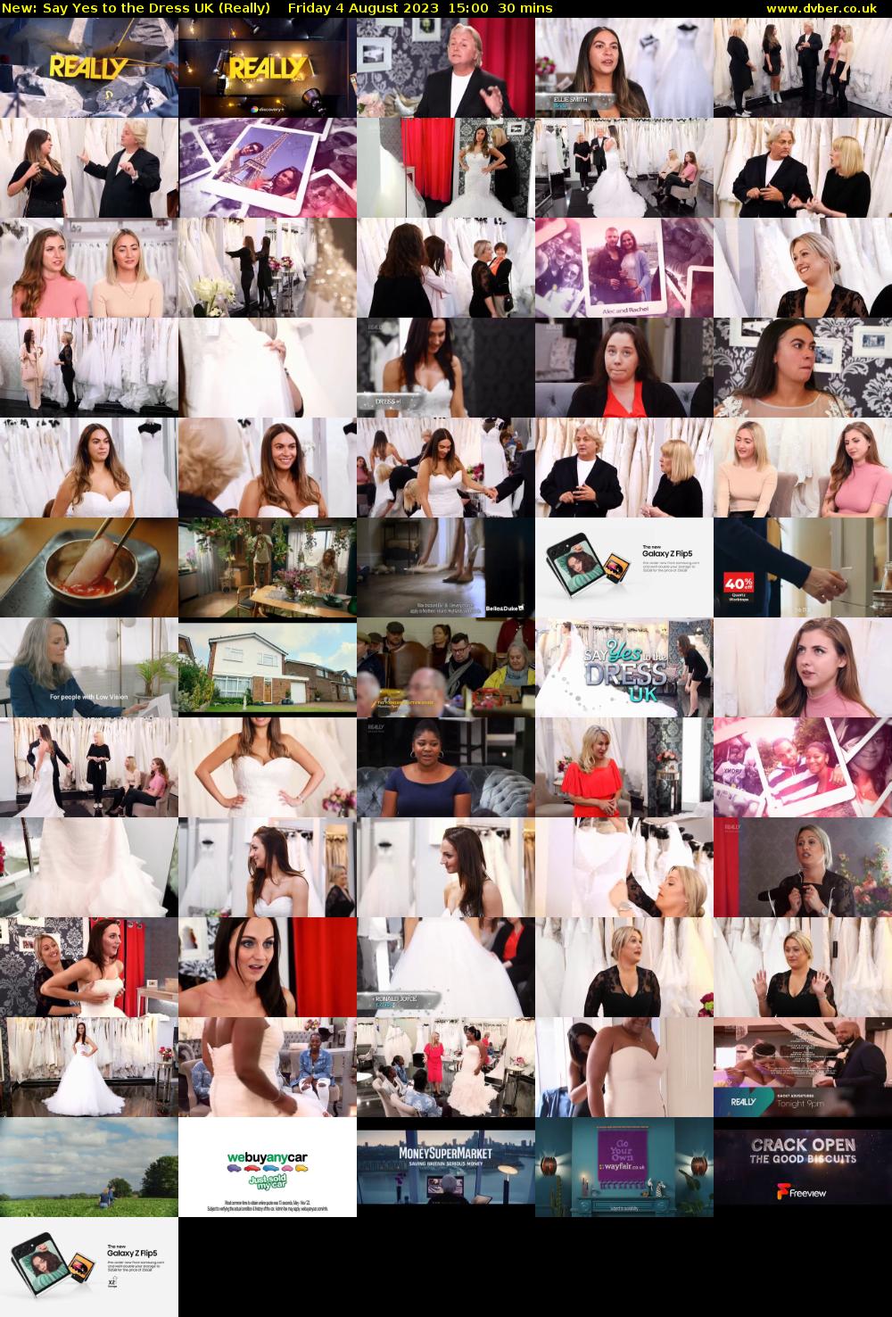 Say Yes to the Dress UK (Really) Friday 4 August 2023 15:00 - 15:30