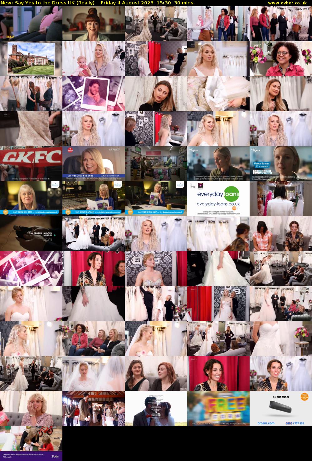 Say Yes to the Dress UK (Really) Friday 4 August 2023 15:30 - 16:00