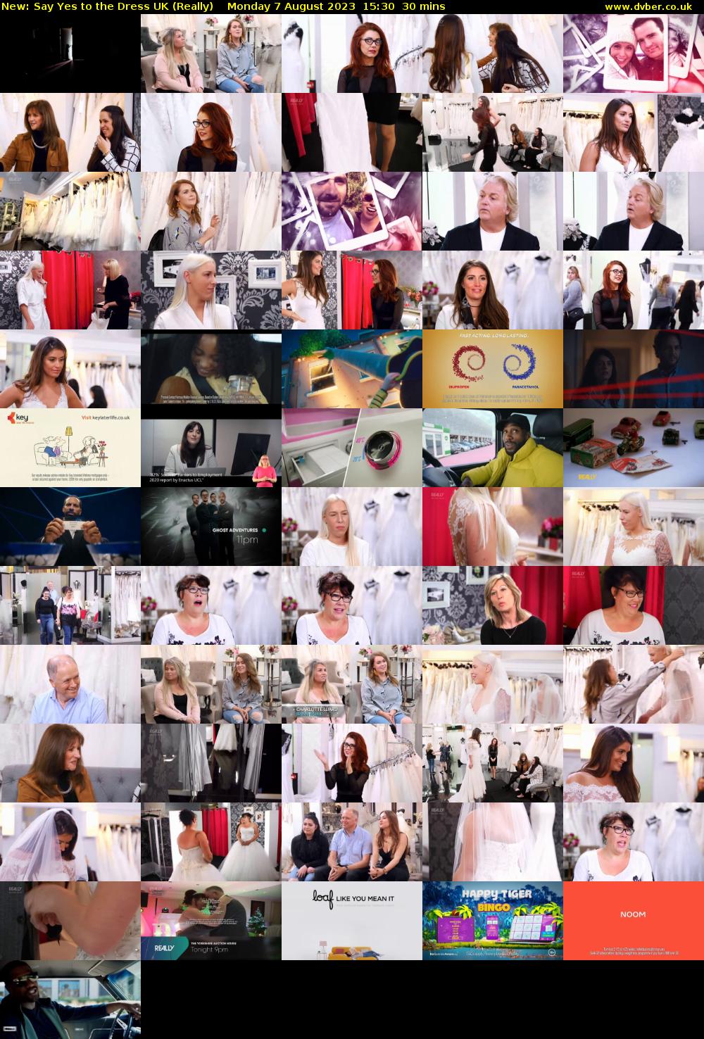 Say Yes to the Dress UK (Really) Monday 7 August 2023 15:30 - 16:00