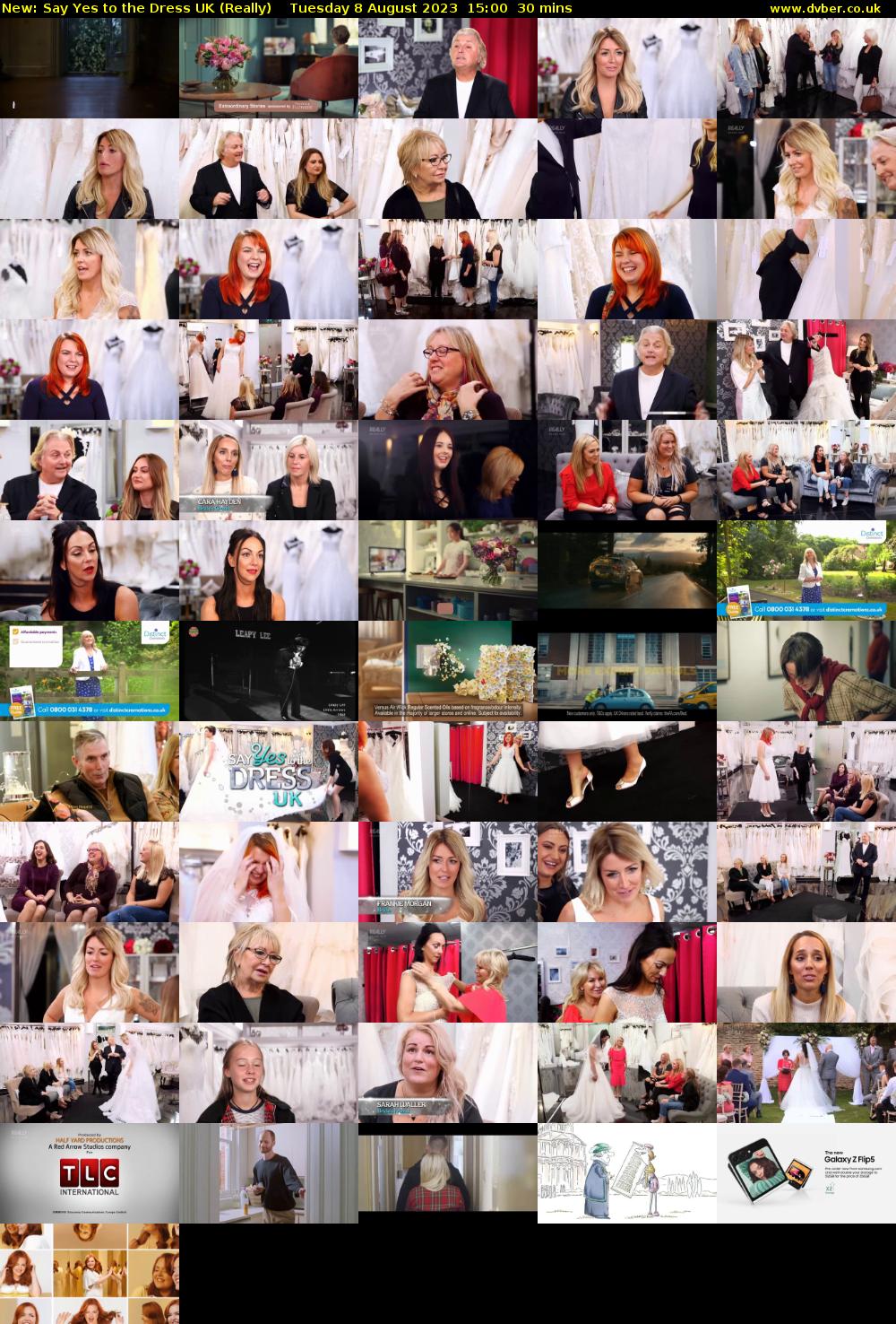 Say Yes to the Dress UK (Really) Tuesday 8 August 2023 15:00 - 15:30