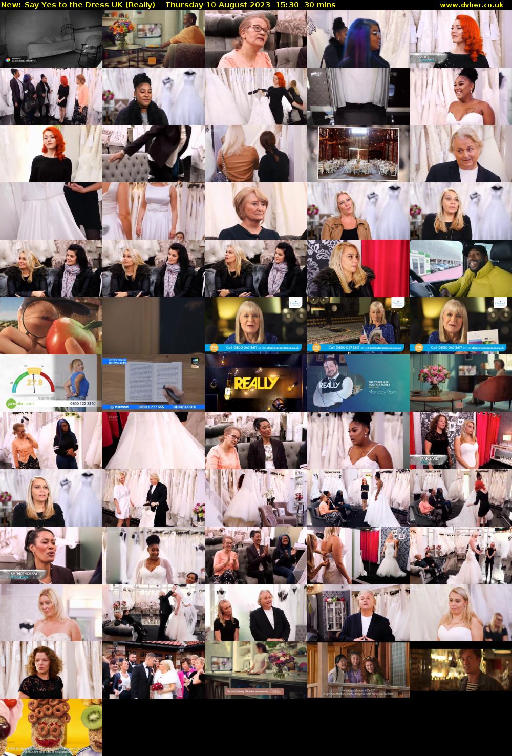 Say Yes to the Dress UK (Really) Thursday 10 August 2023 15:30 - 16:00
