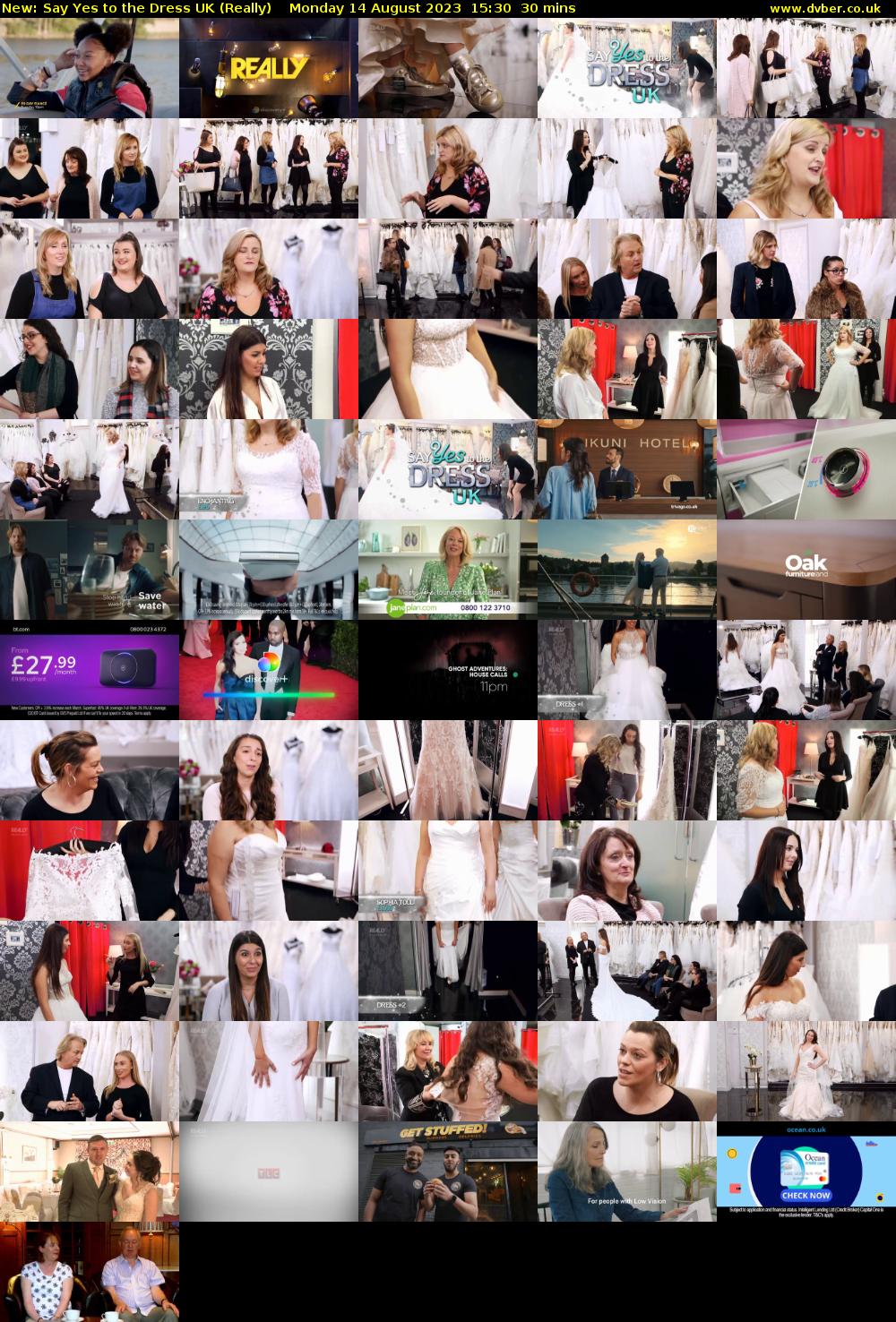 Say Yes to the Dress UK (Really) Monday 14 August 2023 15:30 - 16:00