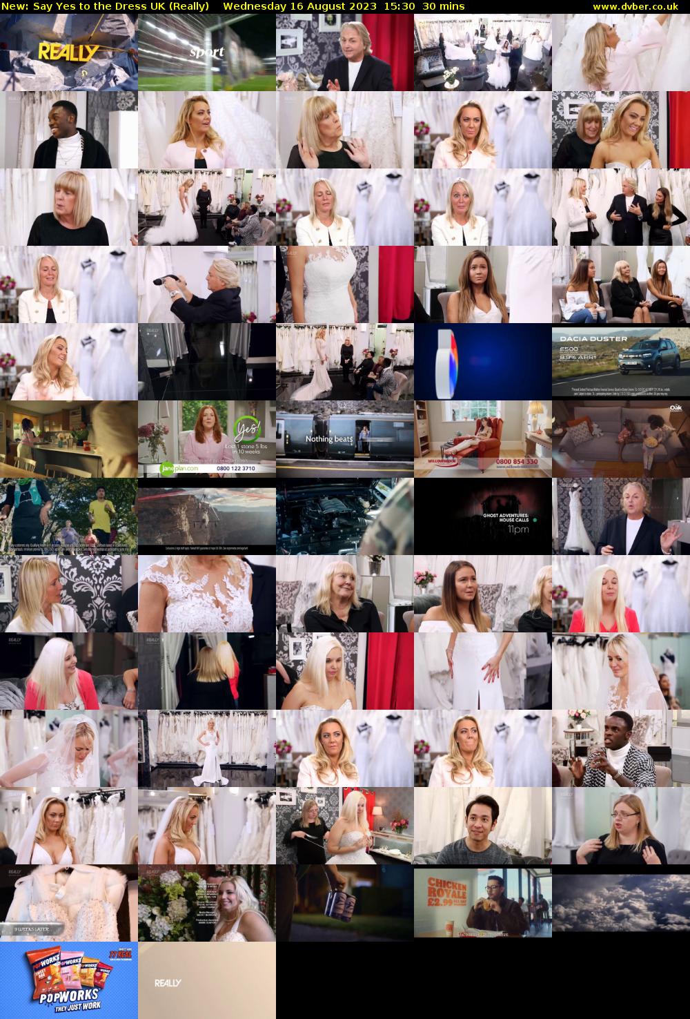 Say Yes to the Dress UK (Really) Wednesday 16 August 2023 15:30 - 16:00