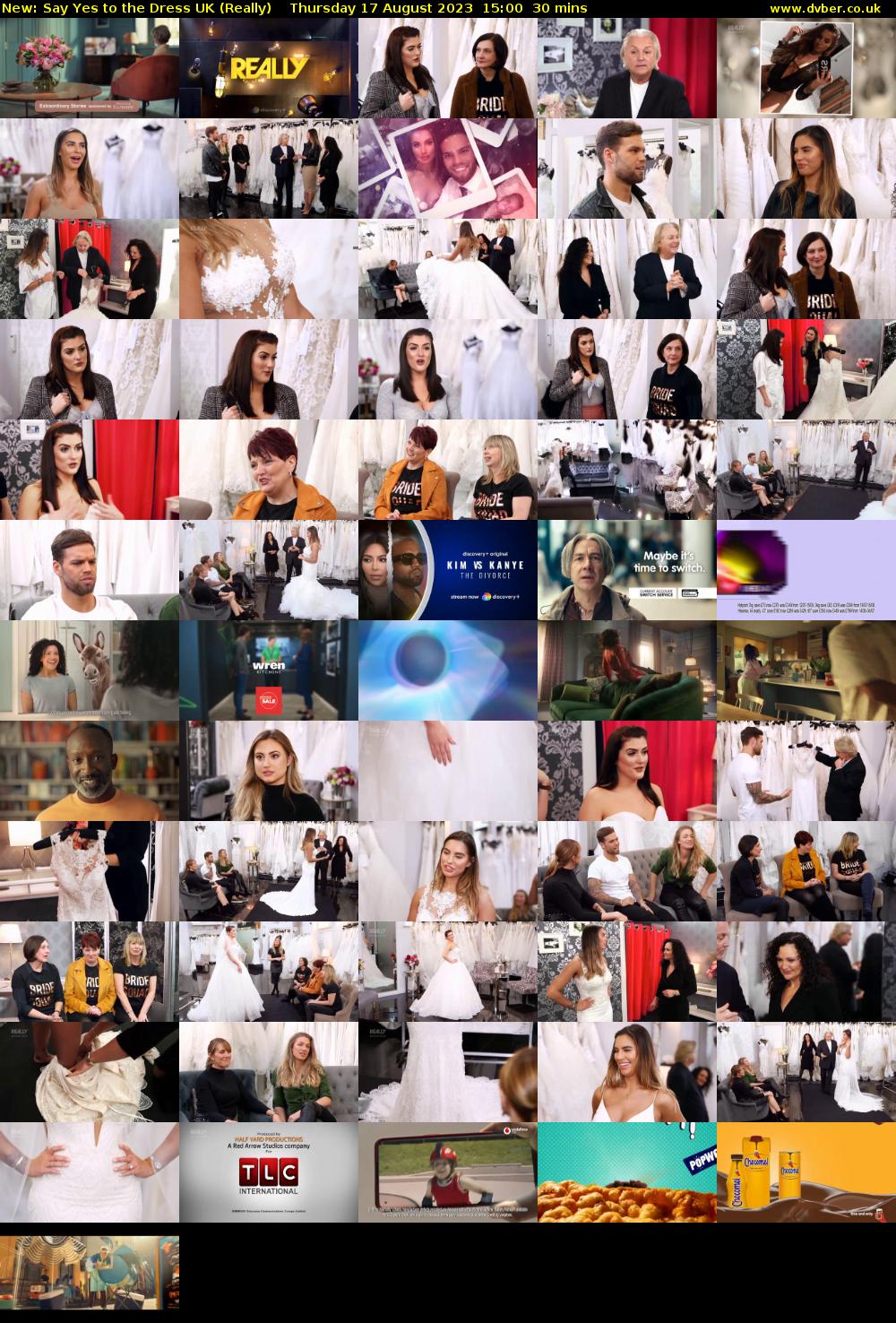 Say Yes to the Dress UK (Really) Thursday 17 August 2023 15:00 - 15:30