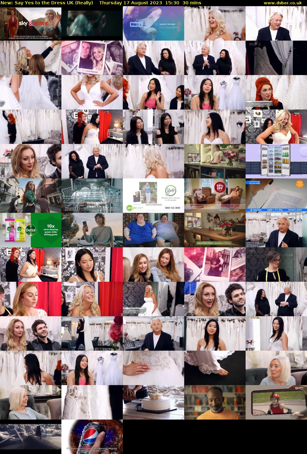 Say Yes to the Dress UK (Really) Thursday 17 August 2023 15:30 - 16:00