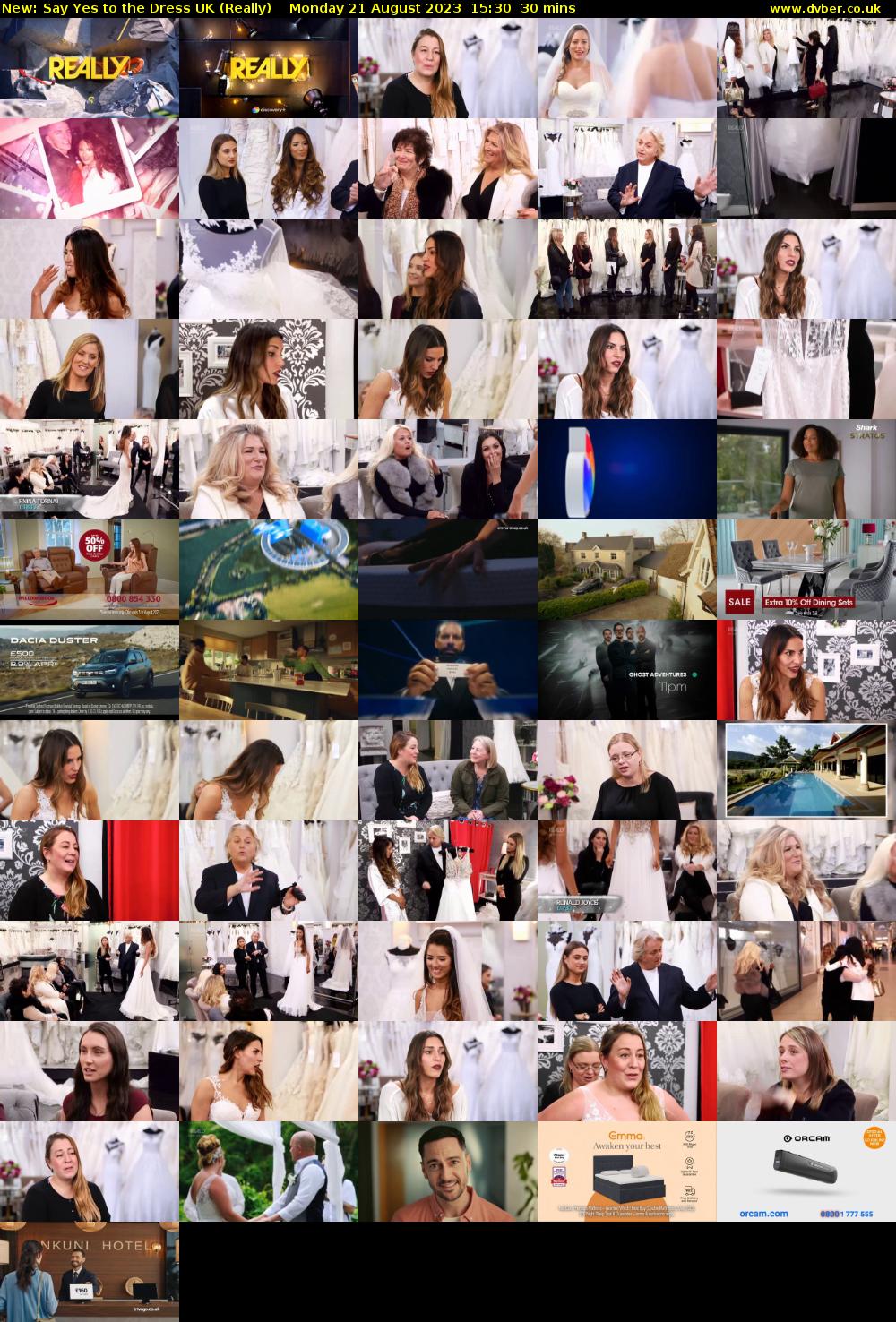 Say Yes to the Dress UK (Really) Monday 21 August 2023 15:30 - 16:00