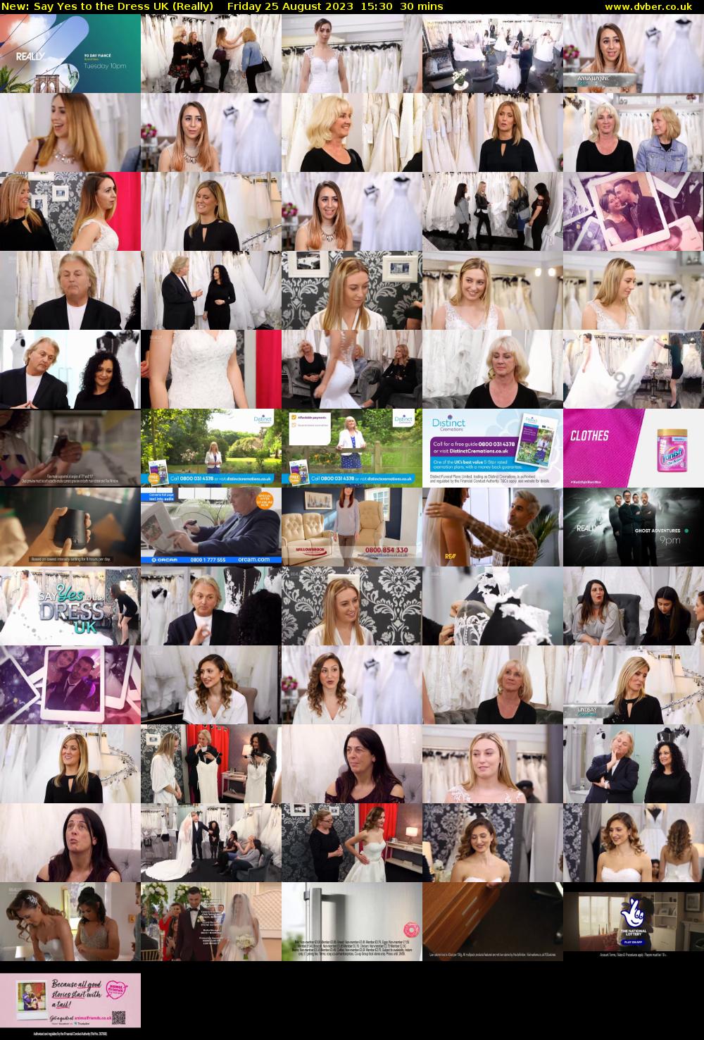 Say Yes to the Dress UK (Really) Friday 25 August 2023 15:30 - 16:00