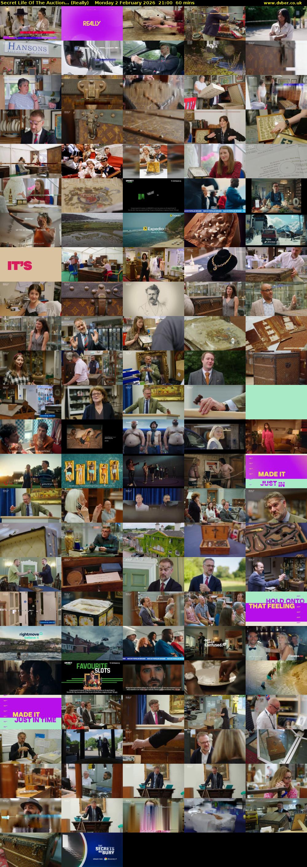 Secret Life Of The Auction... (Really) Monday 2 February 2026 21:00 - 22:00