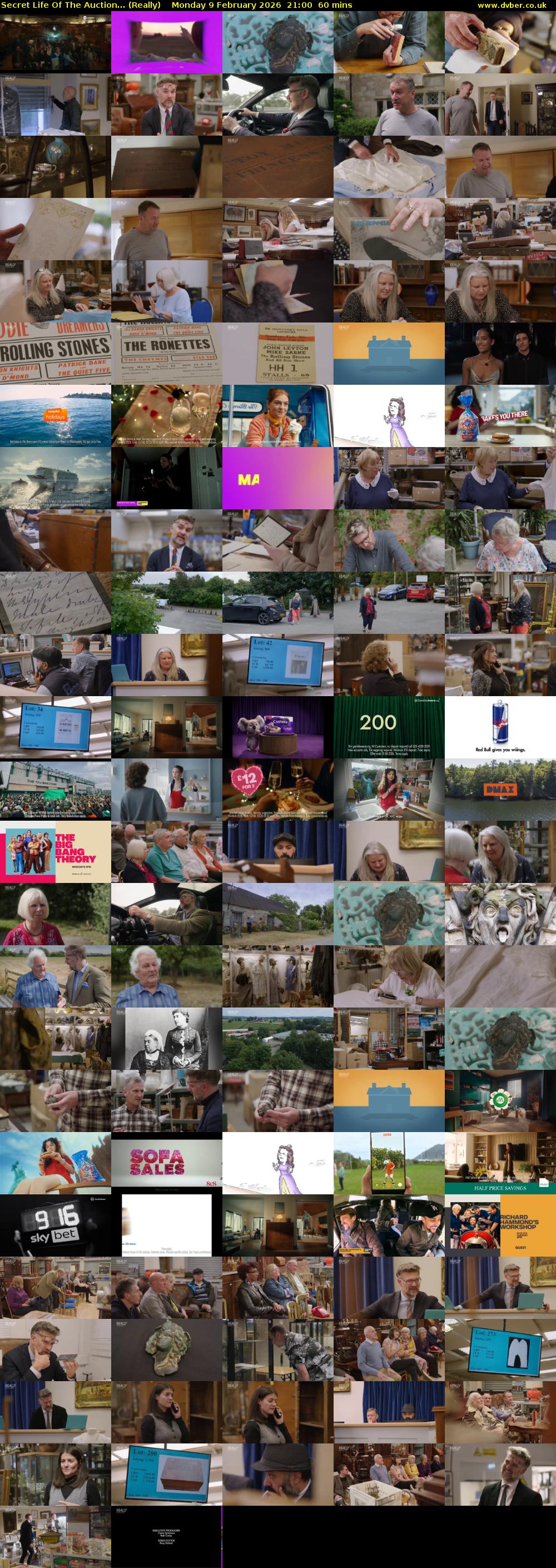 Secret Life Of The Auction... (Really) Monday 9 February 2026 21:00 - 22:00