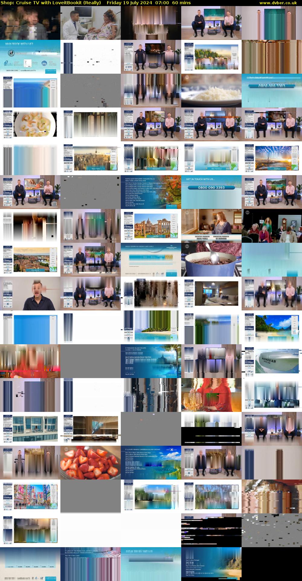 Shop: Cruise TV with LoveitBookit (Really) Friday 19 July 2024 07:00 - 08:00