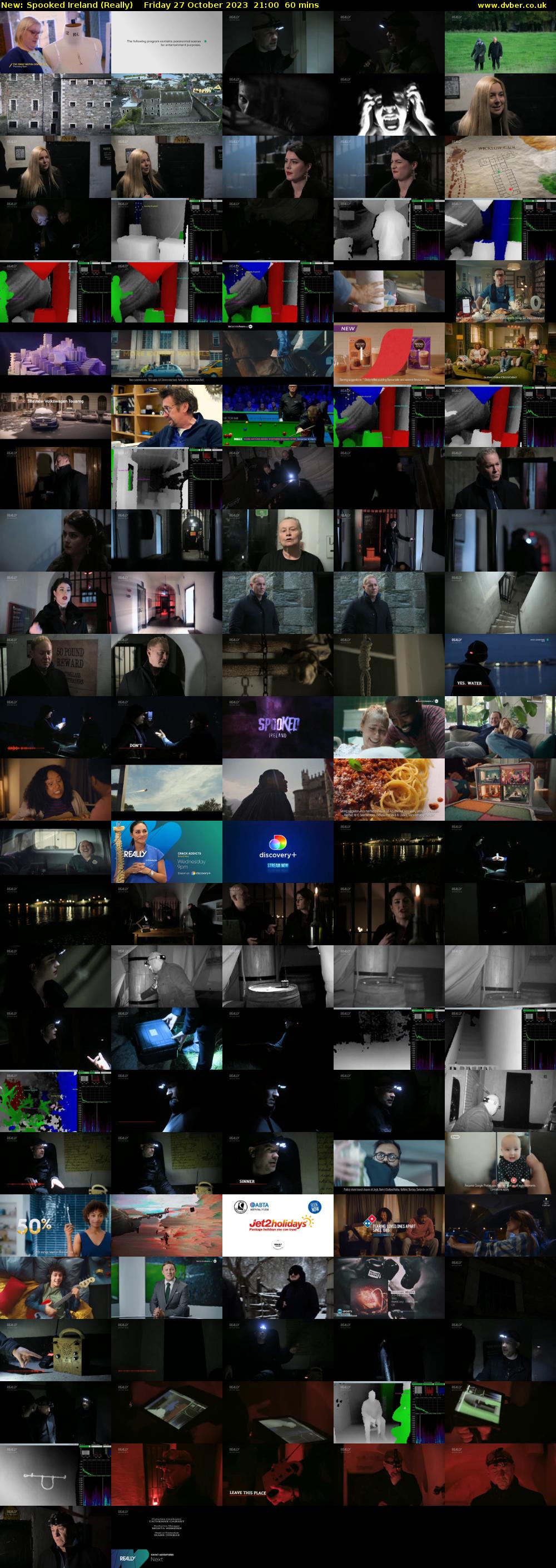 Spooked Ireland (Really) Friday 27 October 2023 21:00 - 22:00