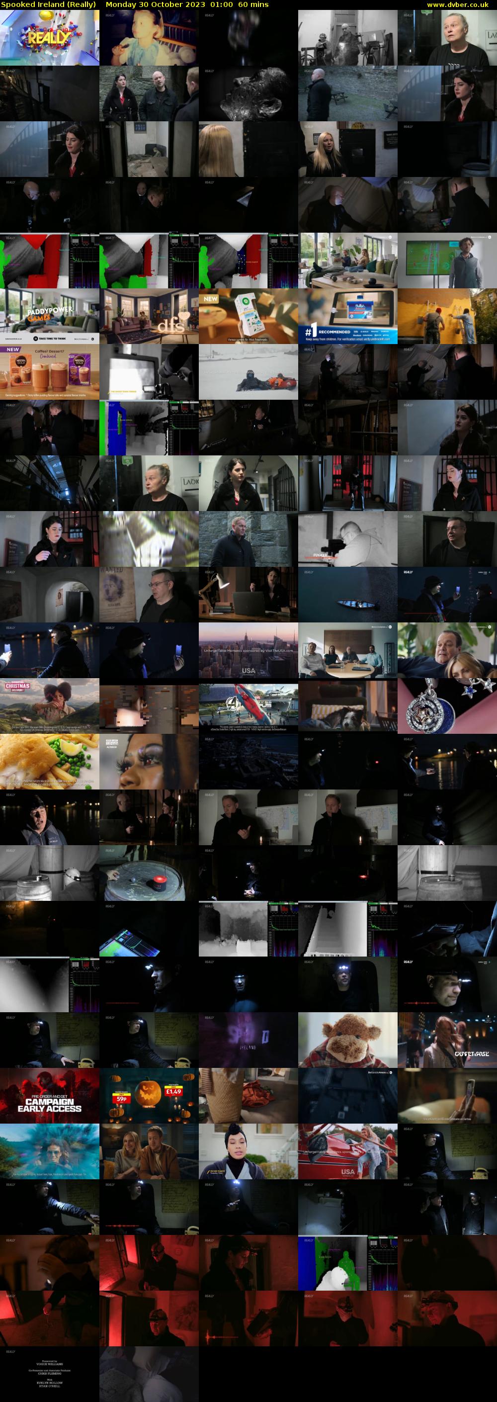 Spooked Ireland (Really) Monday 30 October 2023 01:00 - 02:00