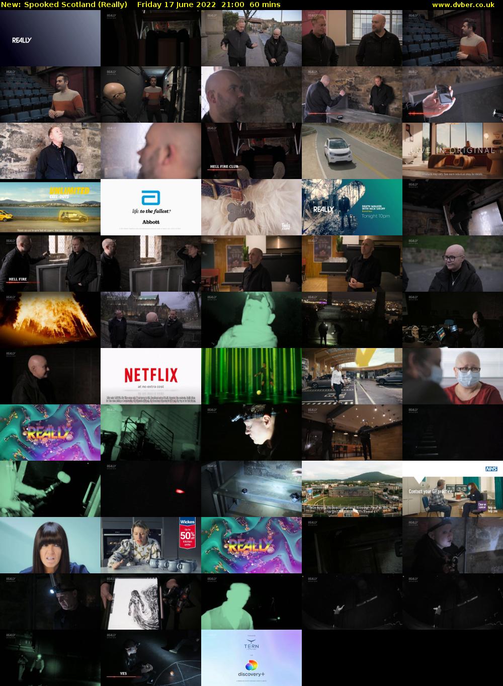 Spooked Scotland (Really) Friday 17 June 2022 21:00 - 22:00