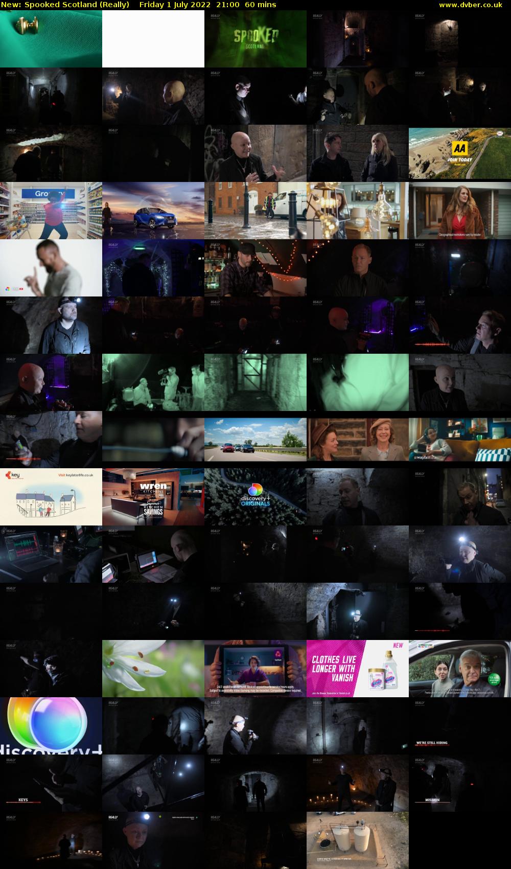 Spooked Scotland (Really) Friday 1 July 2022 21:00 - 22:00