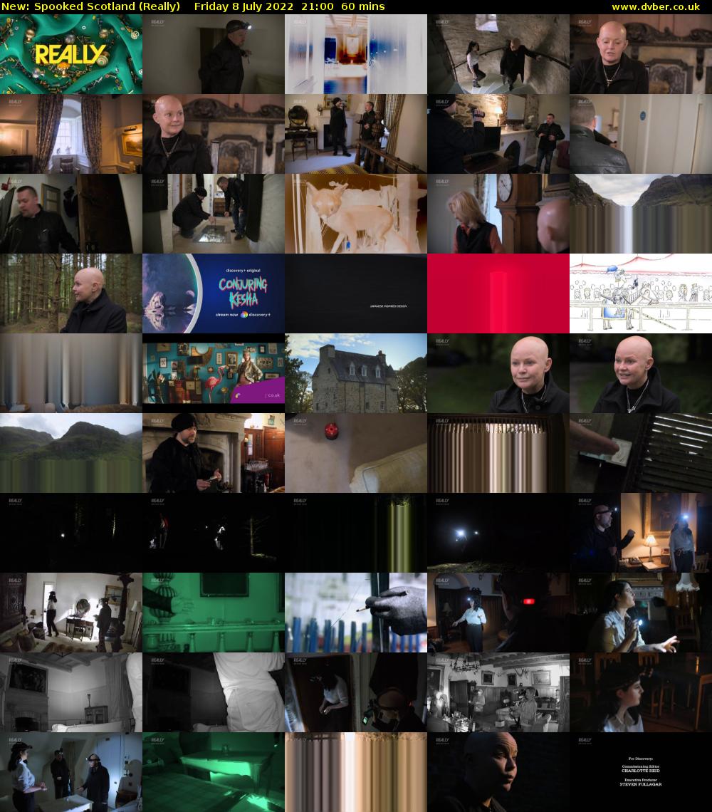 Spooked Scotland (Really) Friday 8 July 2022 21:00 - 22:00