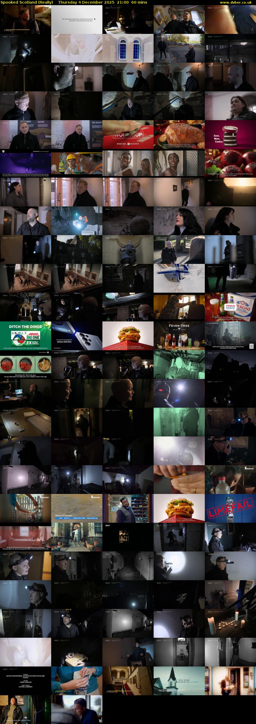 Spooked Scotland (Really) Thursday 4 December 2025 21:00 - 22:00