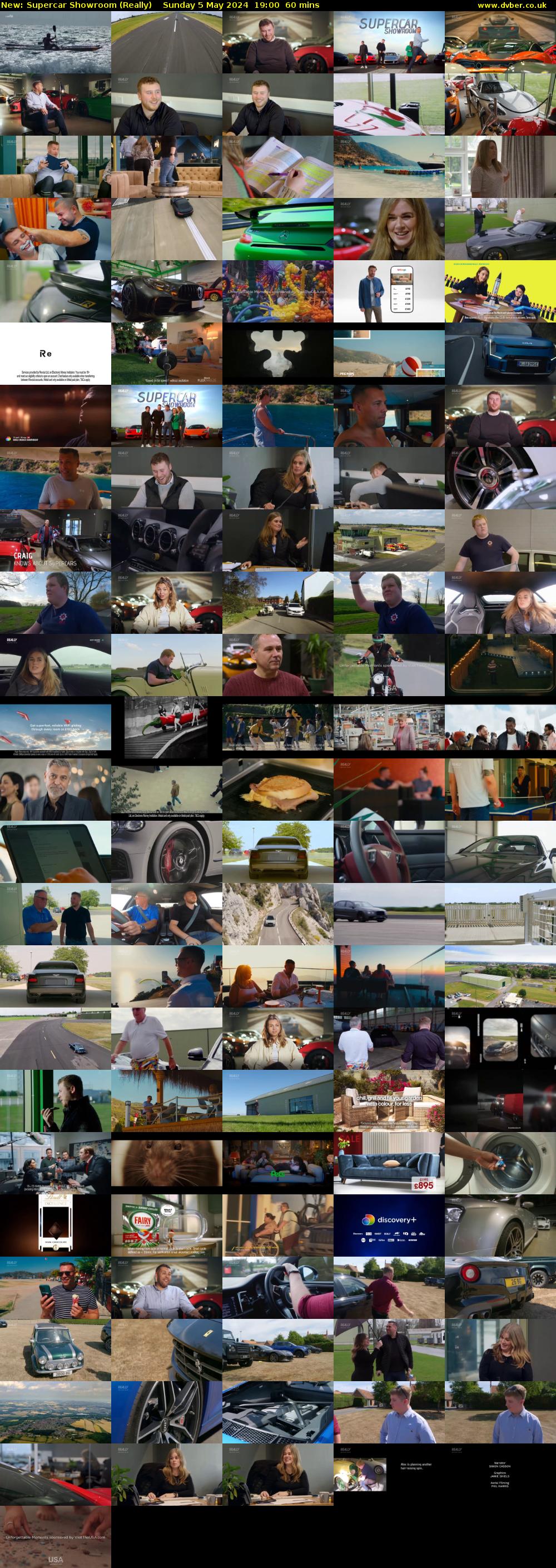 Supercar Showroom (Really) Sunday 5 May 2024 19:00 - 20:00