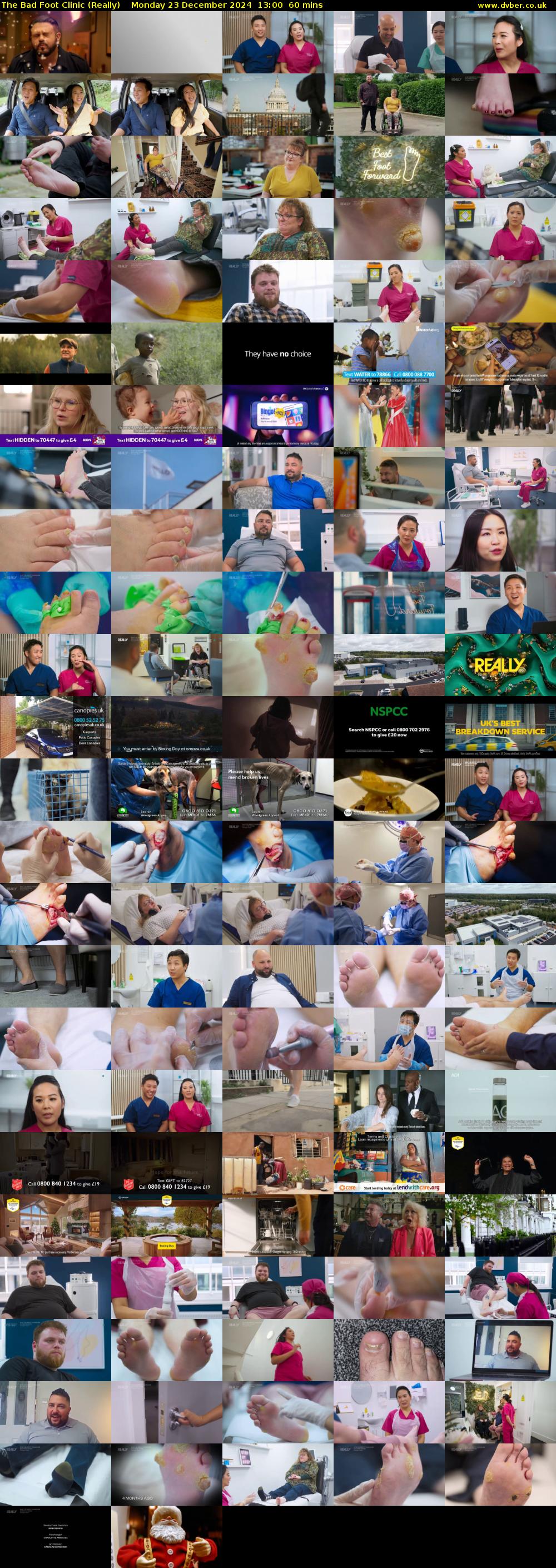 The Bad Foot Clinic (Really) Monday 23 December 2024 13:00 - 14:00