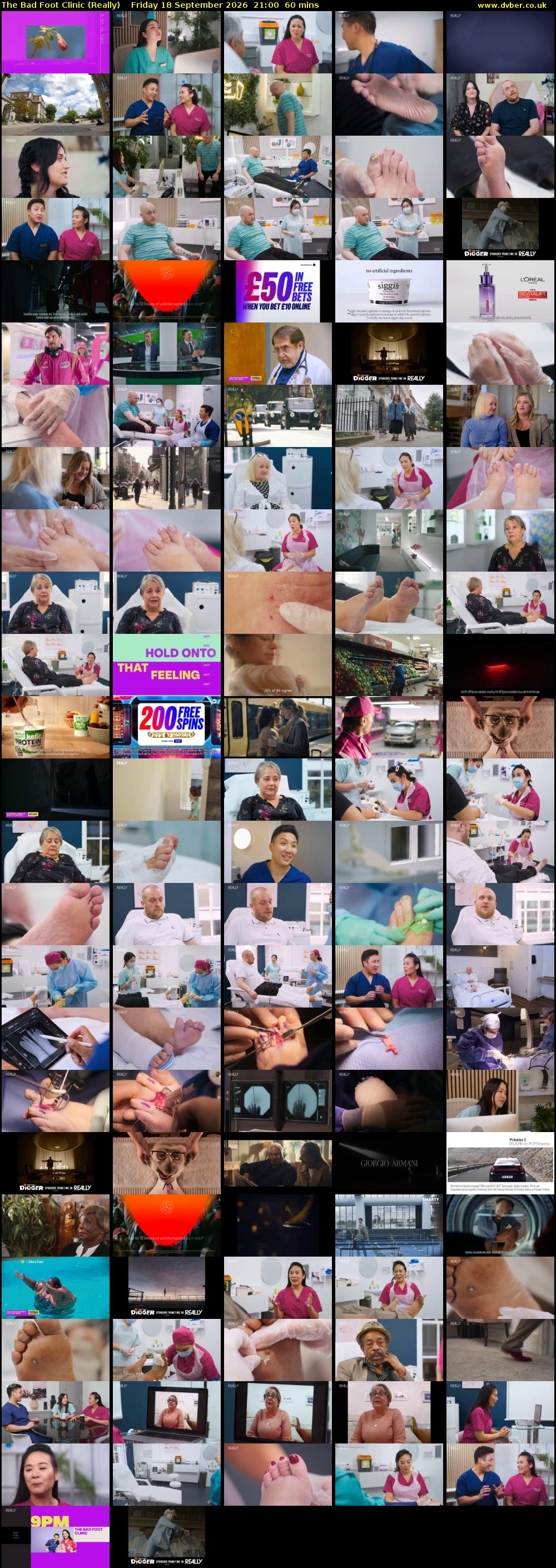 The Bad Foot Clinic (Really) Friday 18 September 2026 21:00 - 22:00