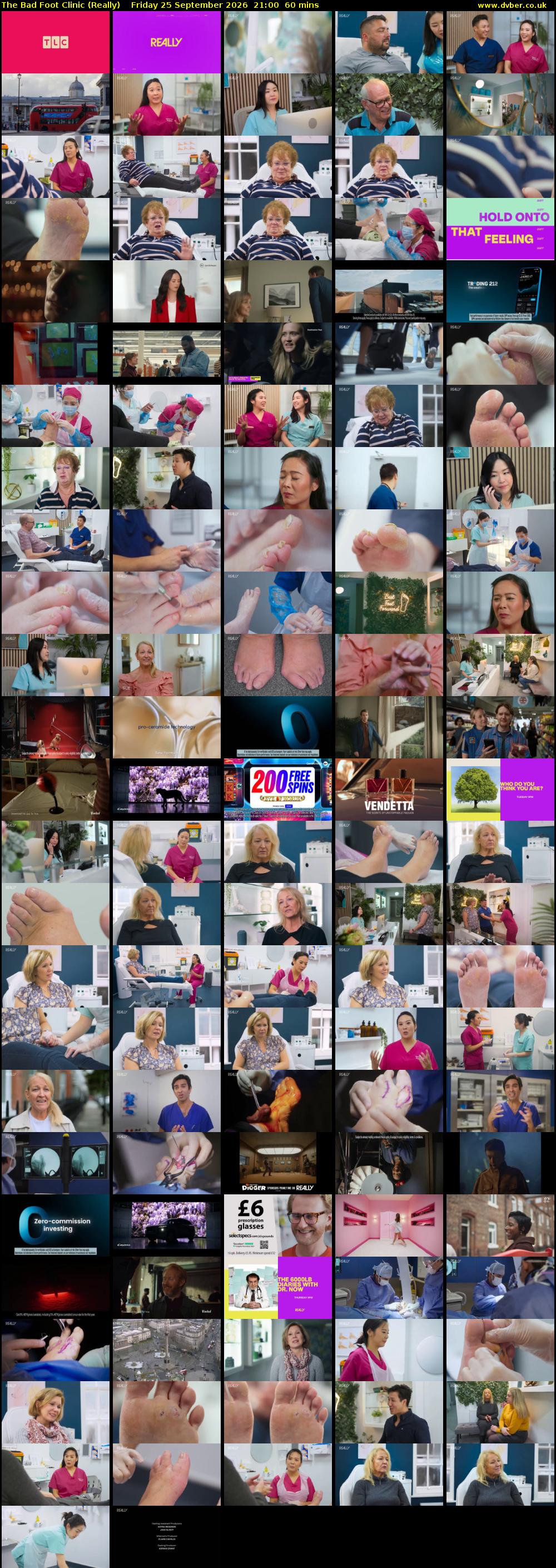 The Bad Foot Clinic (Really) Friday 25 September 2026 21:00 - 22:00