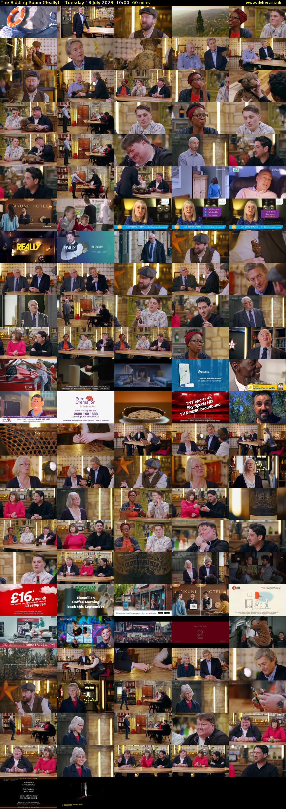 The Bidding Room (Really) Tuesday 18 July 2023 10:00 - 11:00