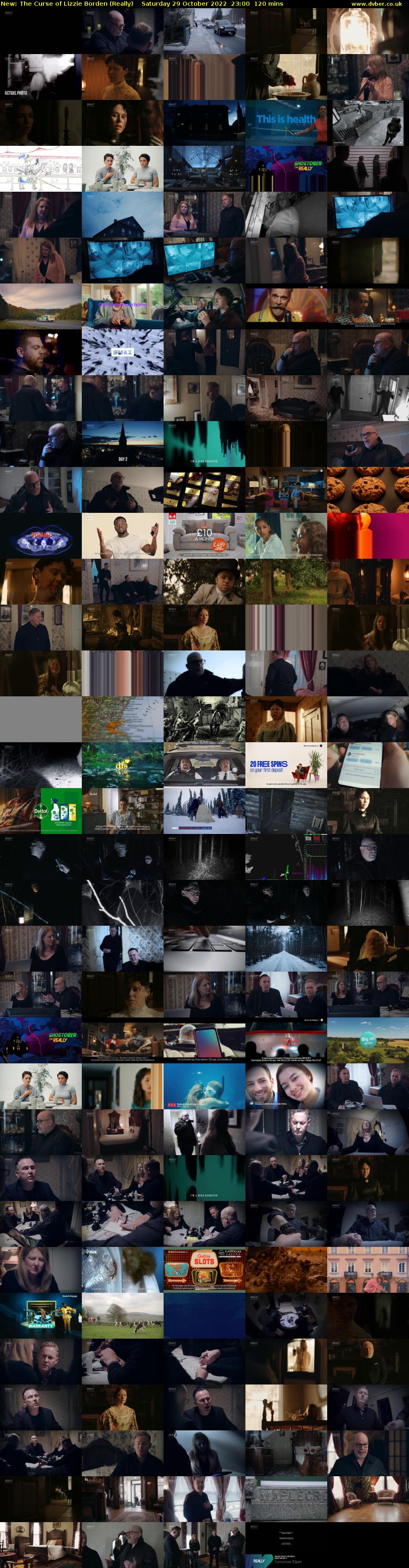 The Curse of Lizzie Borden (Really) Saturday 29 October 2022 23:00 - 01:00