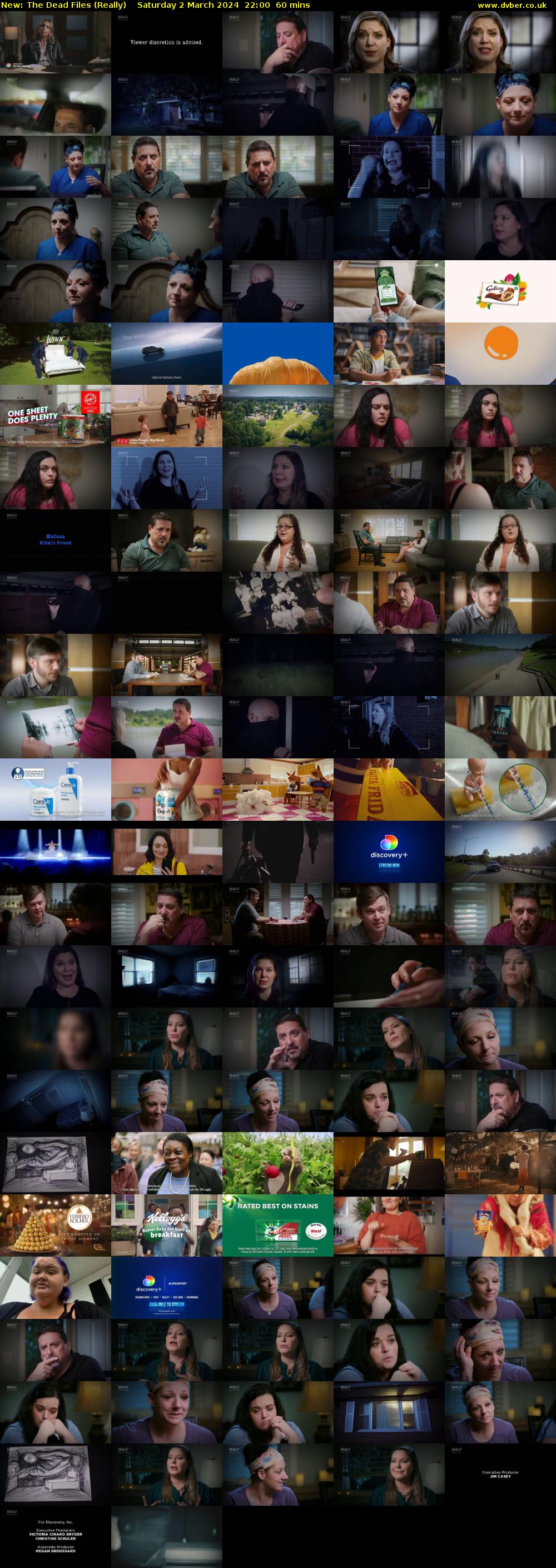 The Dead Files (Really) Saturday 2 March 2024 22:00 - 23:00