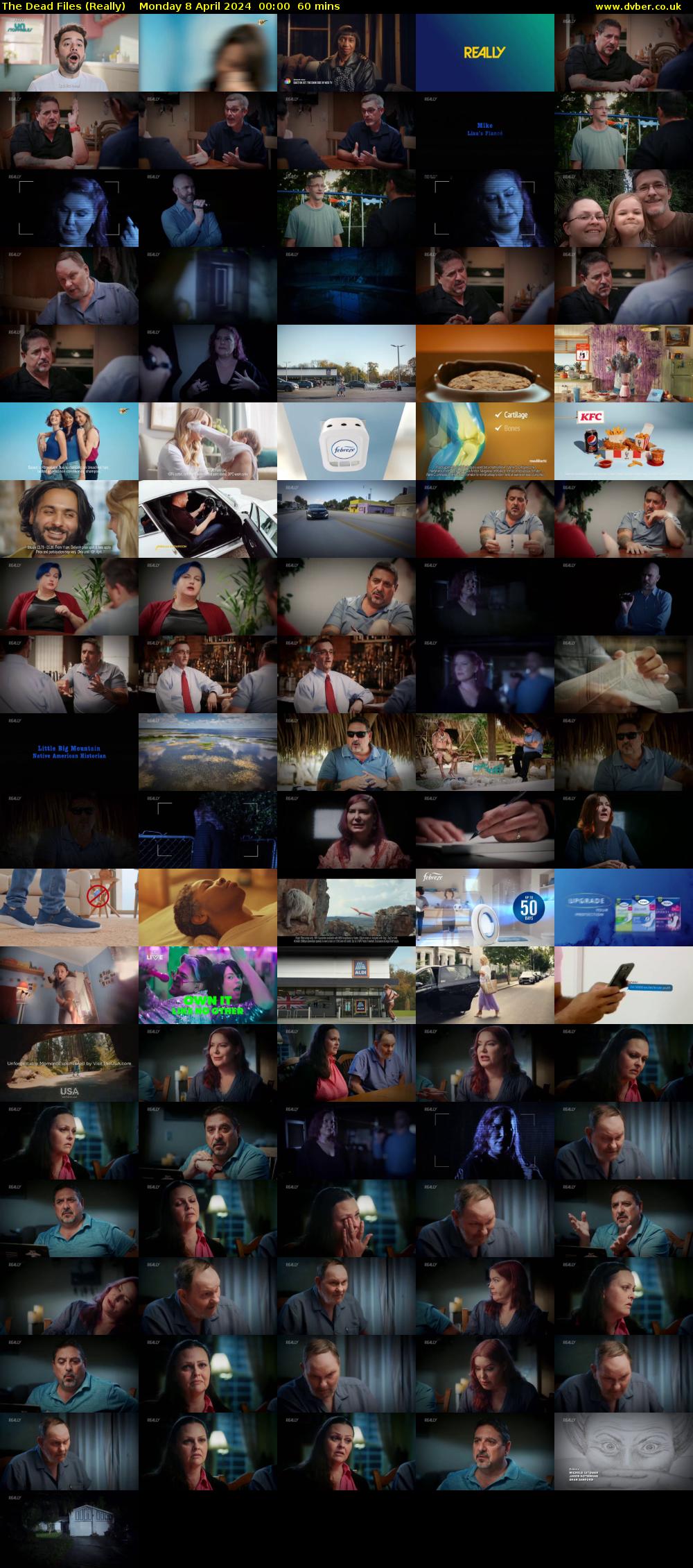 The Dead Files (Really) Monday 8 April 2024 00:00 - 01:00