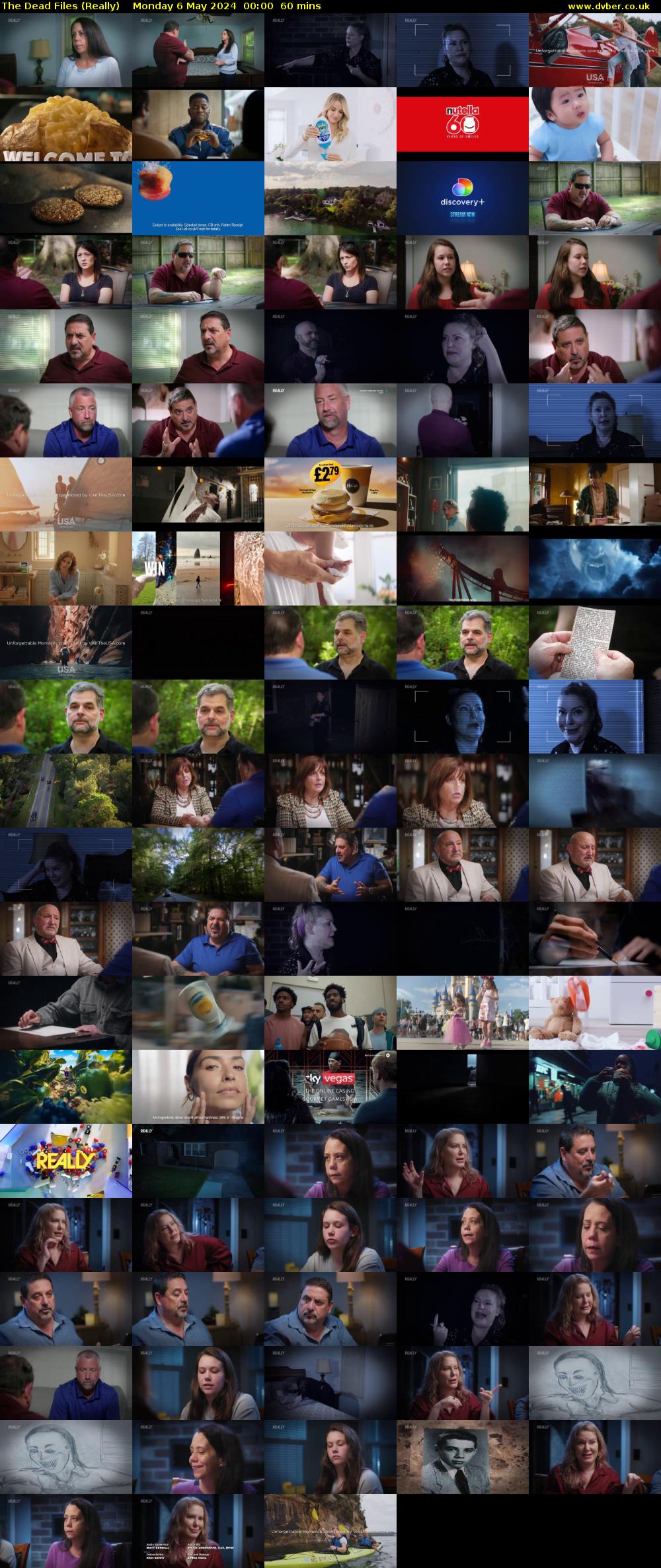 The Dead Files (Really) Monday 6 May 2024 00:00 - 01:00