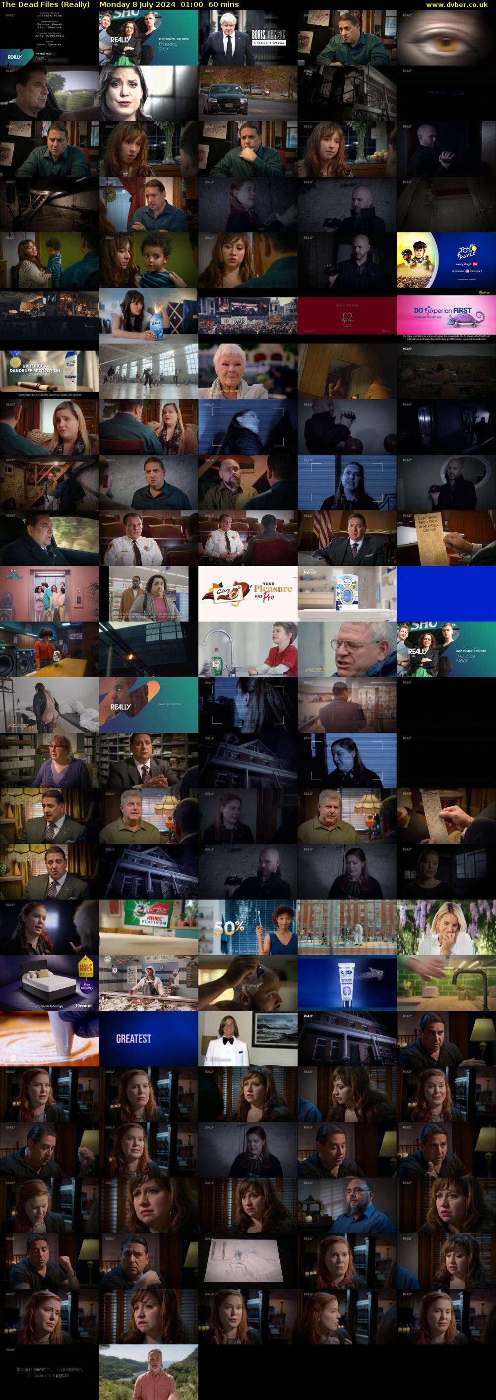 The Dead Files (Really) Monday 8 July 2024 01:00 - 02:00