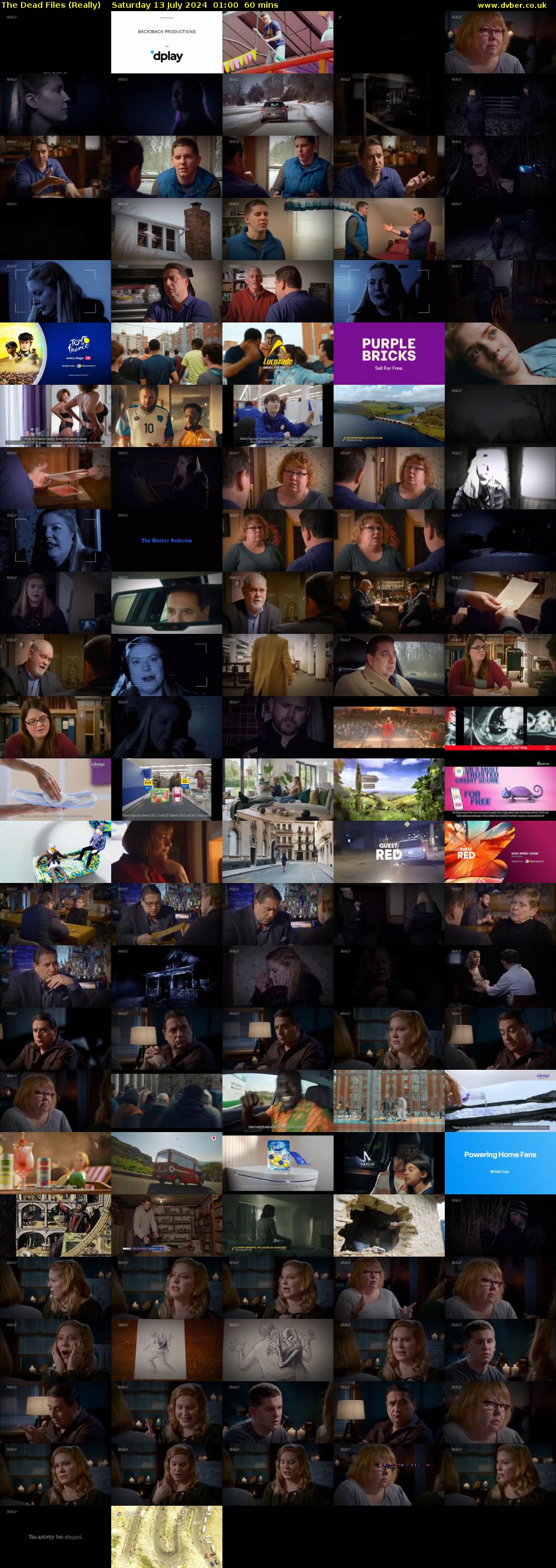 The Dead Files (Really) Saturday 13 July 2024 01:00 - 02:00