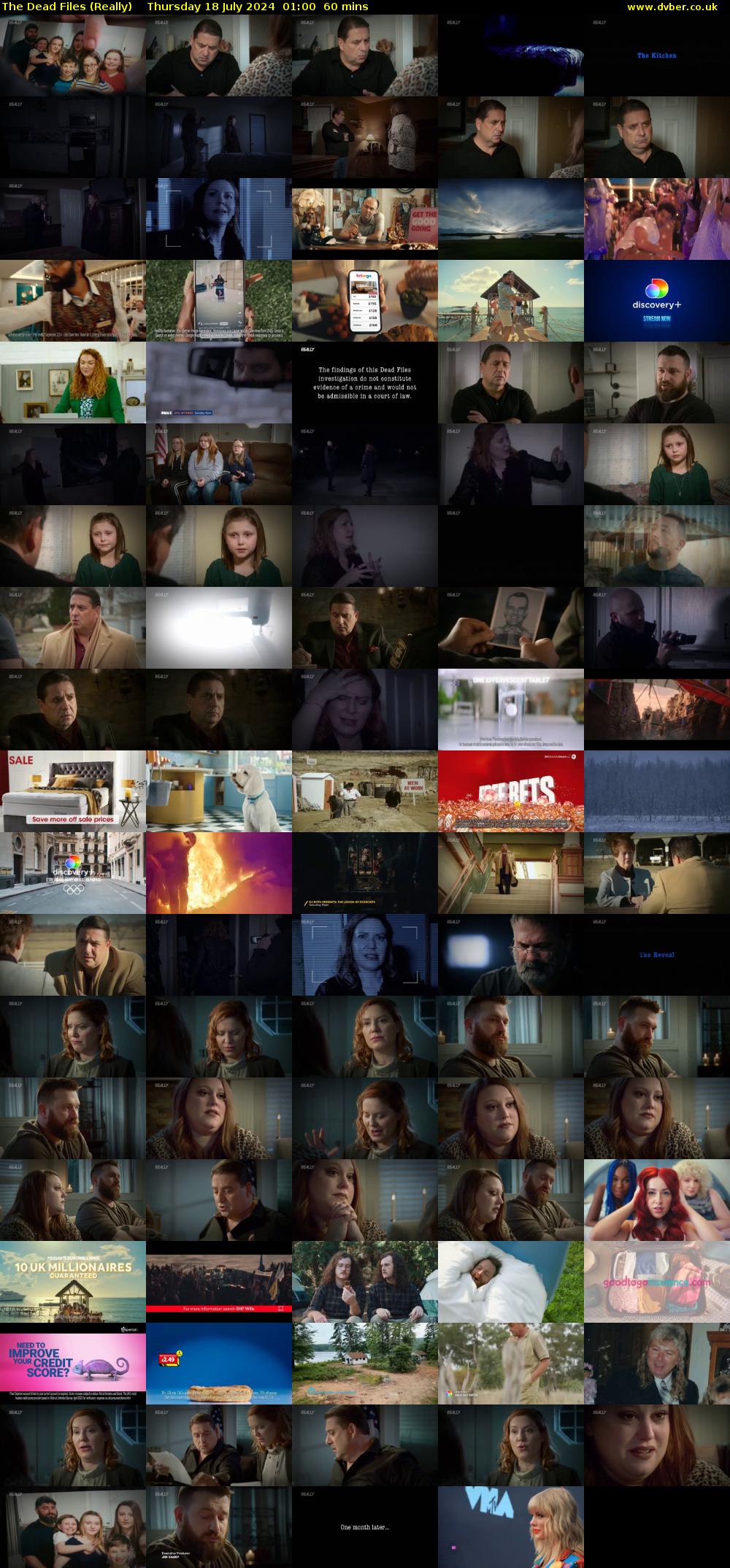 The Dead Files (Really) Thursday 18 July 2024 01:00 - 02:00