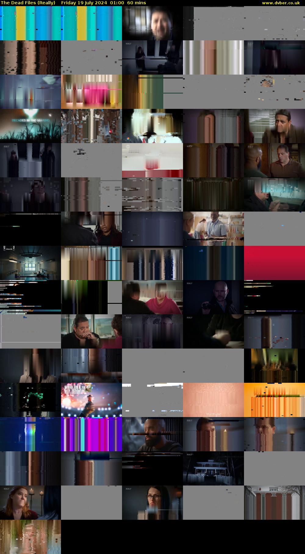 The Dead Files (Really) Friday 19 July 2024 01:00 - 02:00