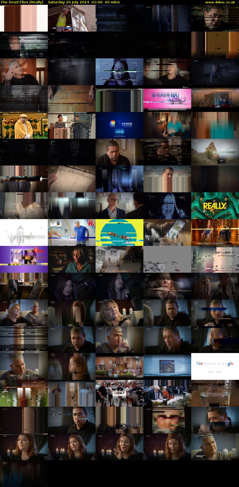 The Dead Files (Really) Saturday 20 July 2024 01:00 - 02:00