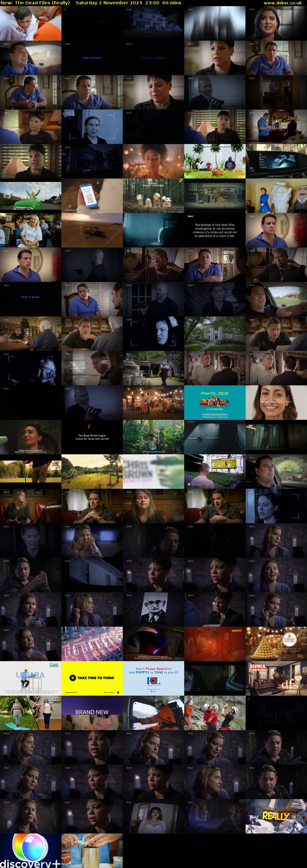 The Dead Files (Really) Saturday 2 November 2024 23:00 - 00:00