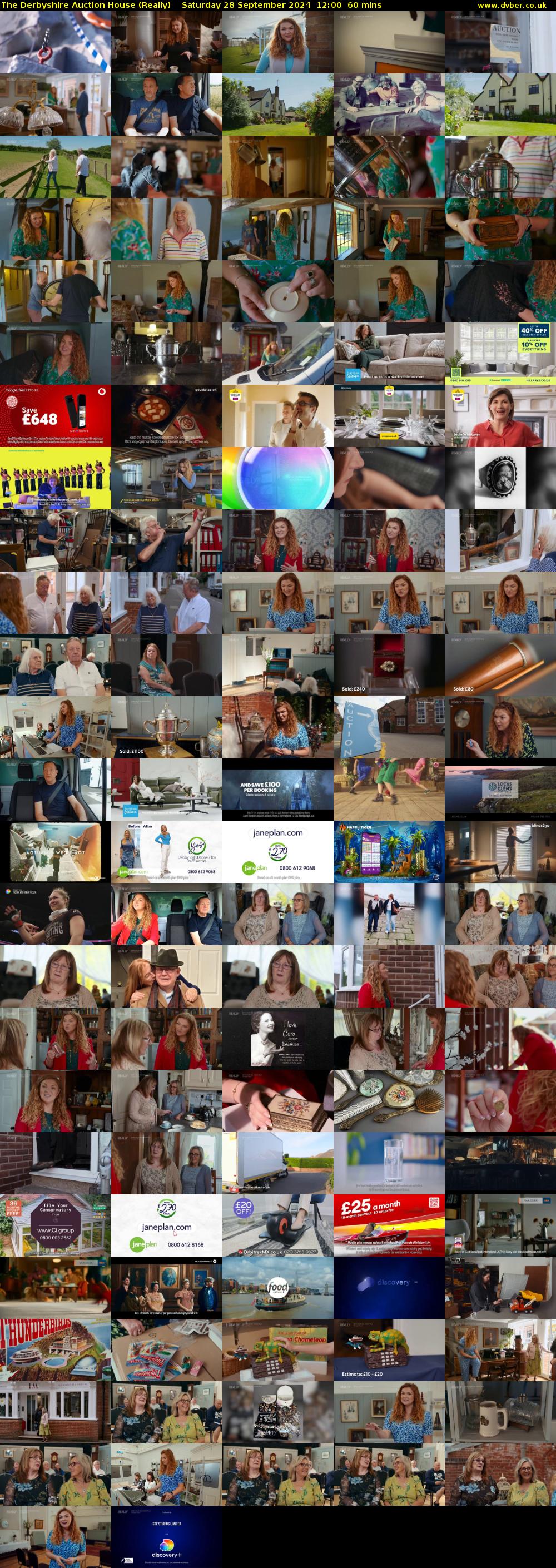 The Derbyshire Auction House (Really) Saturday 28 September 2024 12:00 - 13:00