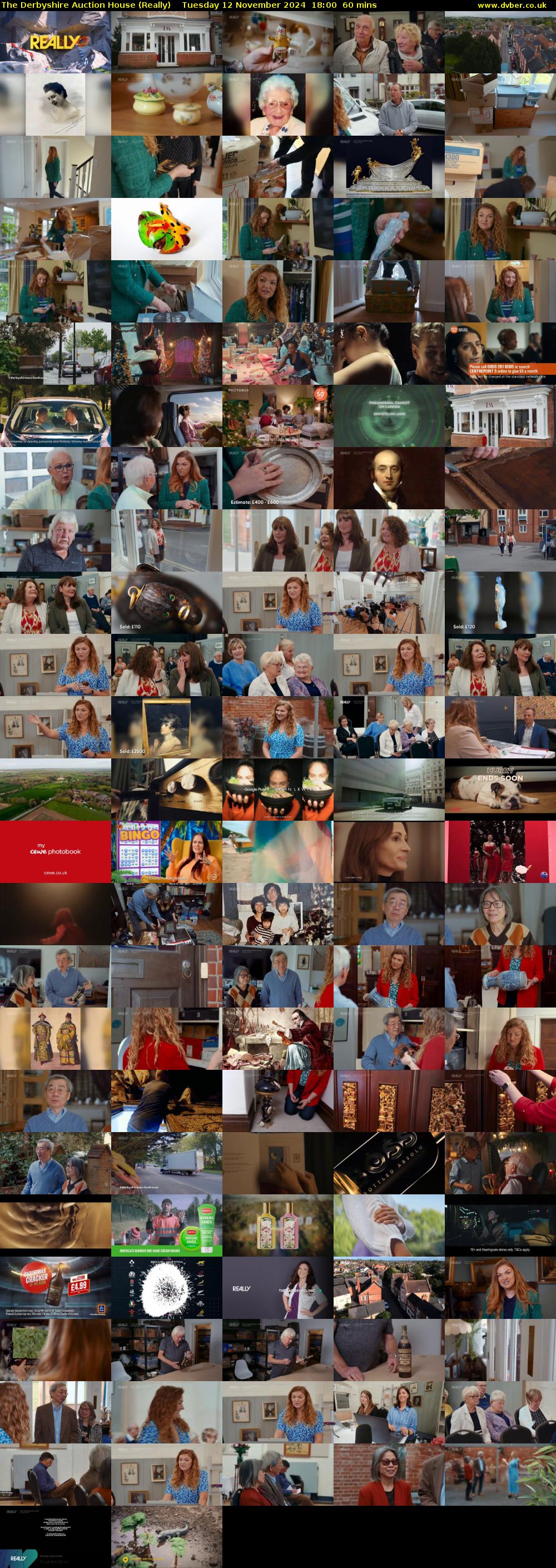 The Derbyshire Auction House (Really) Tuesday 12 November 2024 18:00 - 19:00