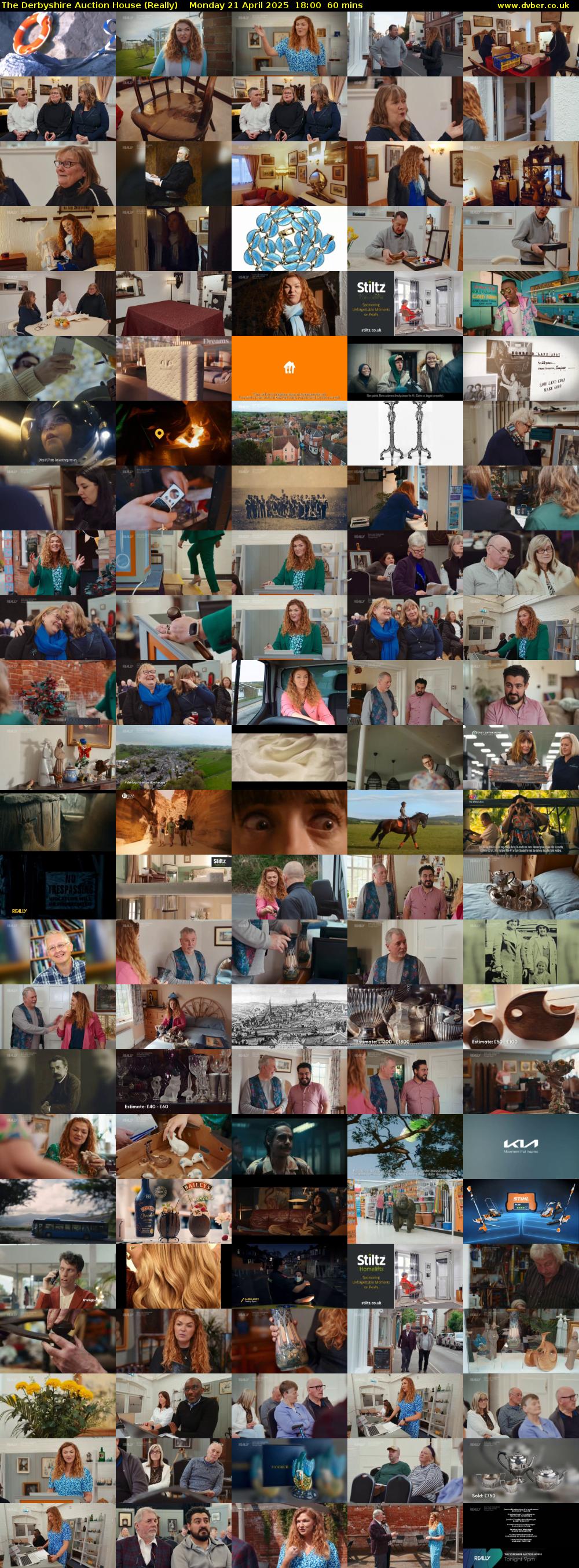 The Derbyshire Auction House (Really) Monday 21 April 2025 18:00 - 19:00