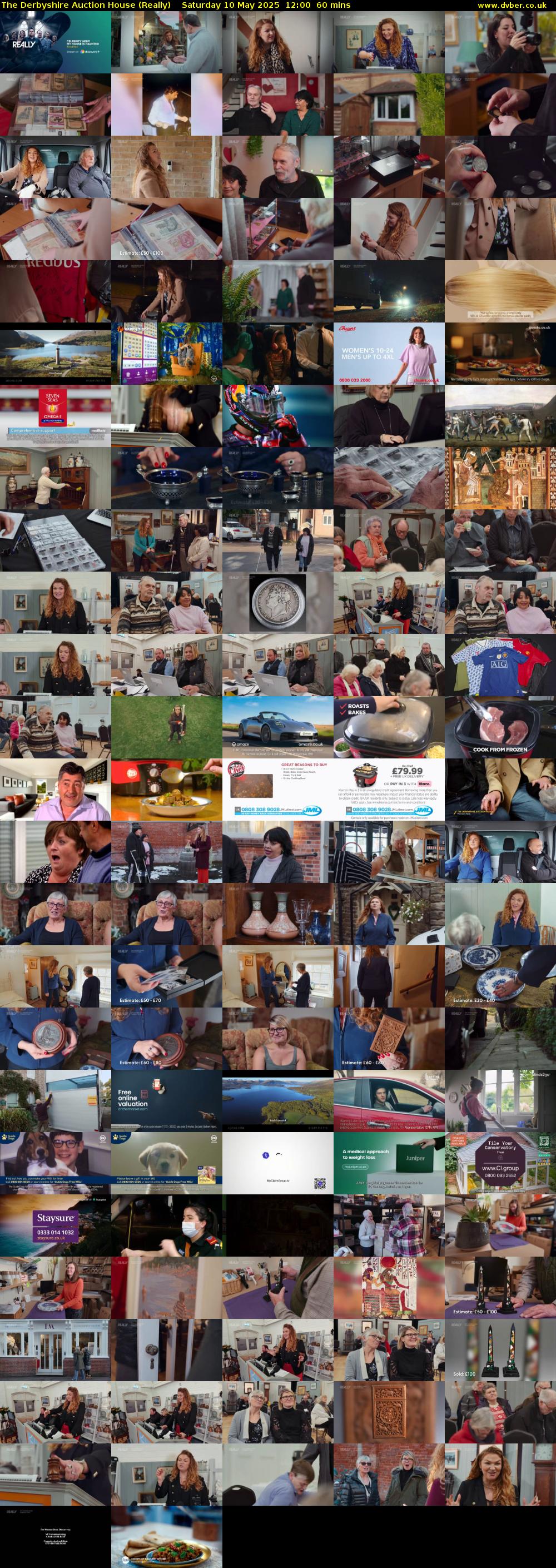 The Derbyshire Auction House (Really) Saturday 10 May 2025 12:00 - 13:00