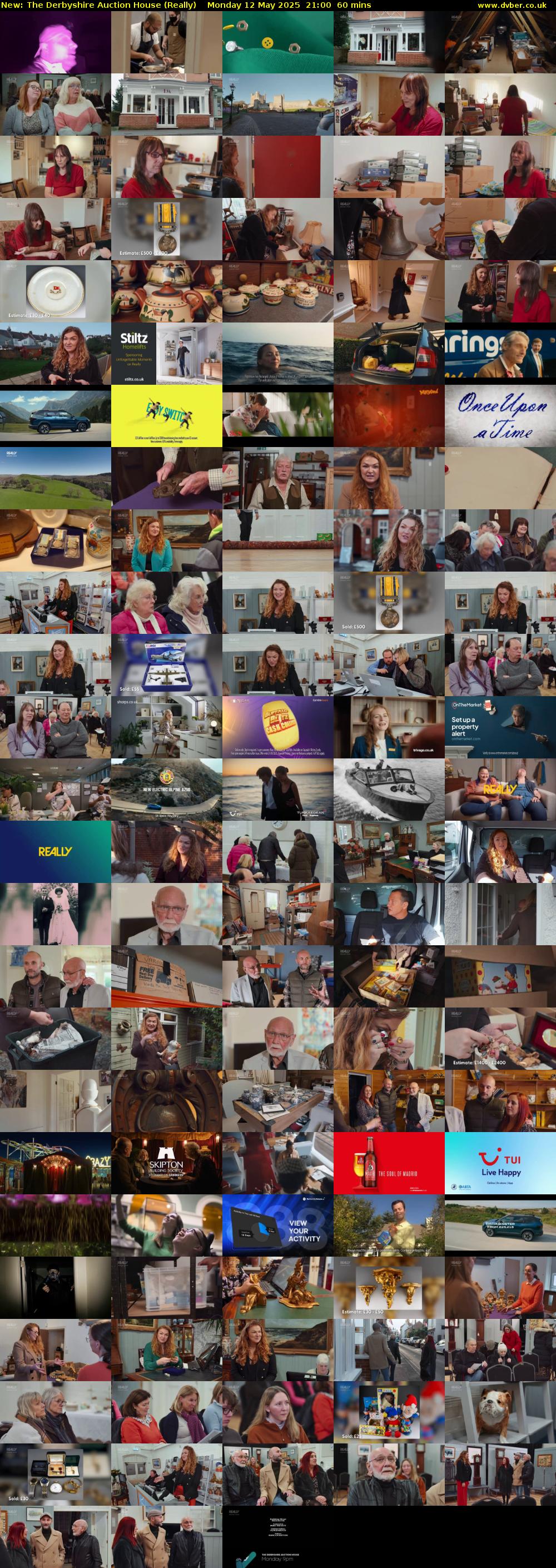 The Derbyshire Auction House (Really) Monday 12 May 2025 21:00 - 22:00