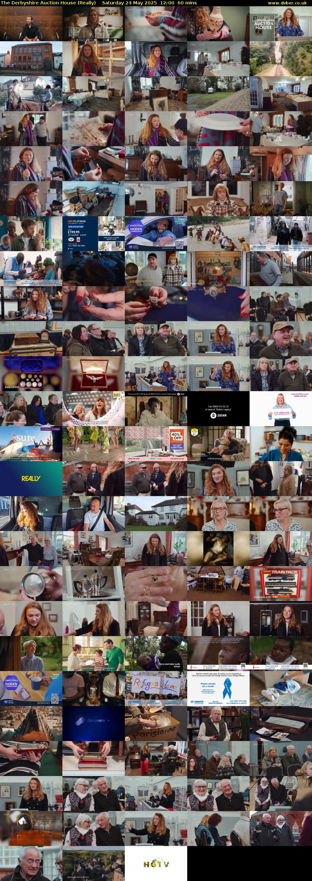 The Derbyshire Auction House (Really) Saturday 24 May 2025 12:00 - 13:00