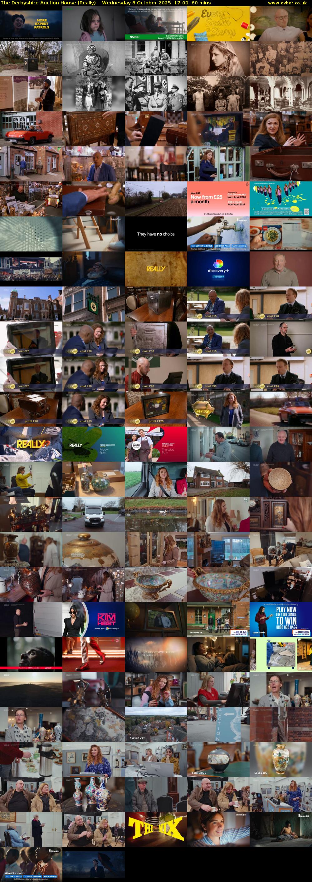 The Derbyshire Auction House (Really) Wednesday 8 October 2025 17:00 - 18:00